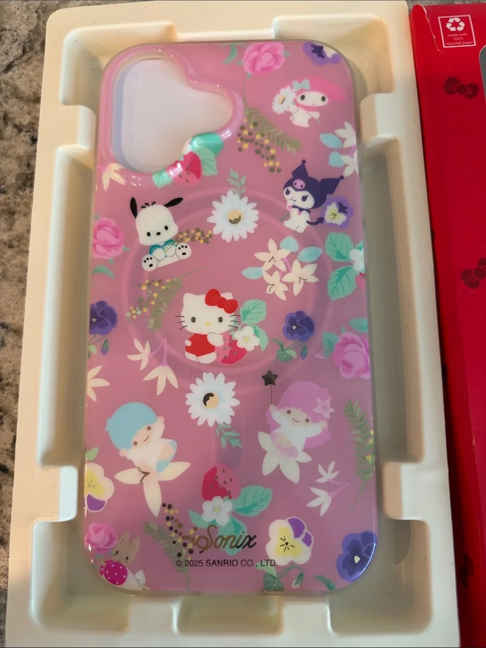 Sonix Hello Kitty and friends Floral Pink iPhone Case iPhone 17 NEW